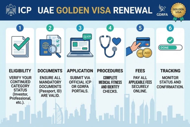 How Does Golden Visa UAE Renewal Work for Expats? Golden Visa UAE