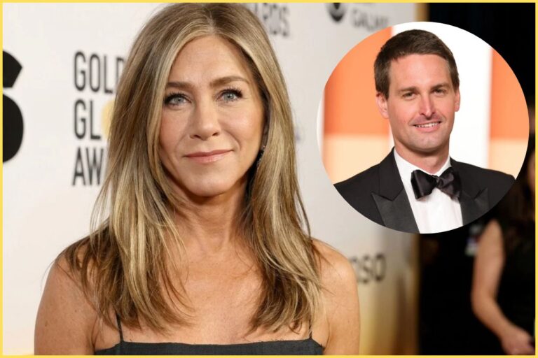 Jennifer Aniston and Evan Spiegel